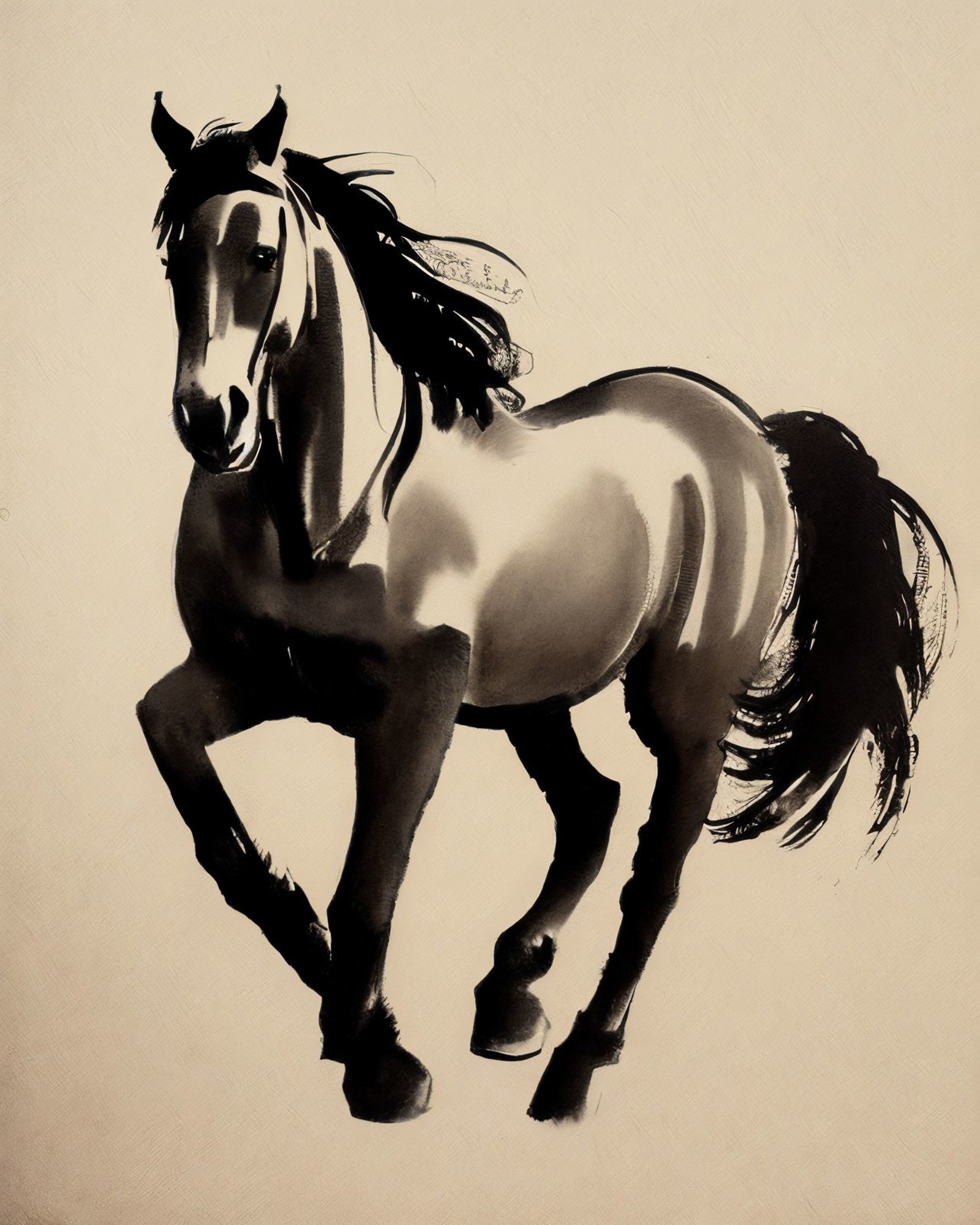 3096345852-_lora_zyd232_InkStyle_v1_0_1.0_ zydink, monochrome, ink sketch, horse, simple background.jpg